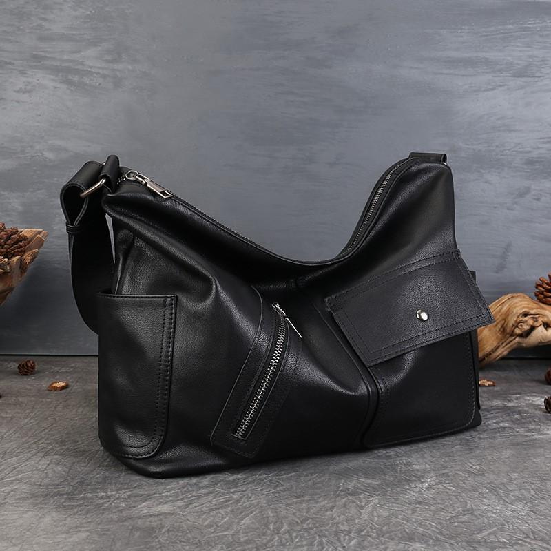 Borsa a Tote Casual Johnature in Vera Pelle da Donna Grande Borsa Morbida Pelle di Mucca Grande Capacità Borsa a Spalla Tracolla