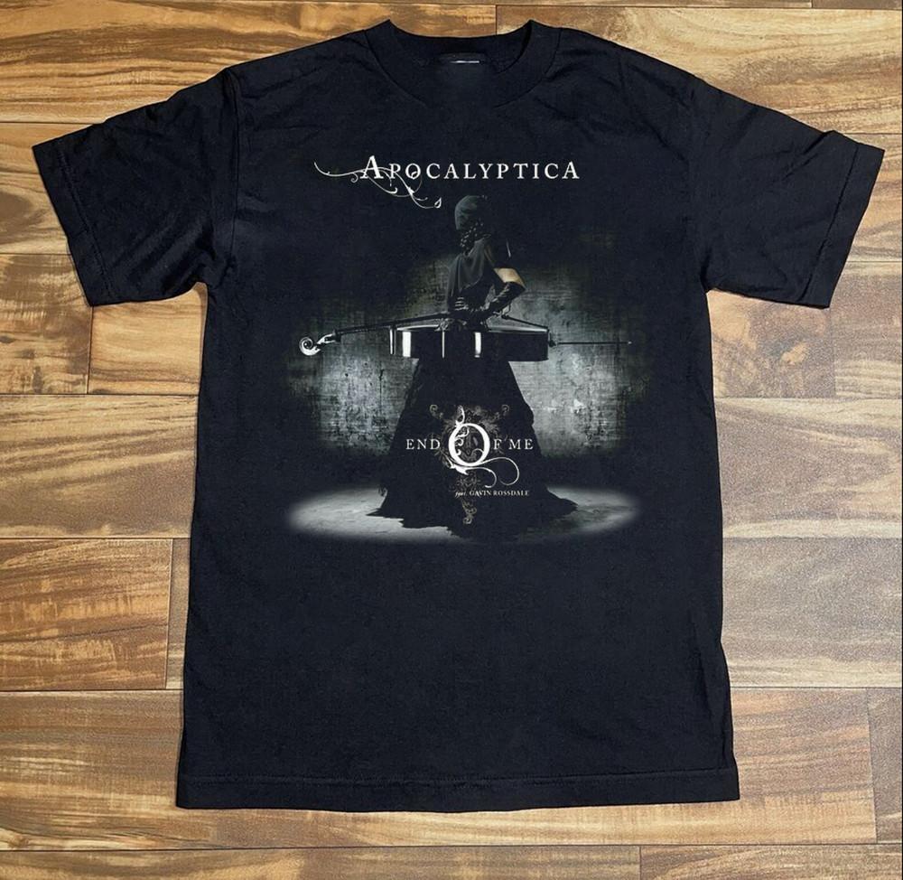 

Apocalyptica album End Of Me Black Tee Unisex T-Shirt All Size SB250 Unisex T-Shirt M