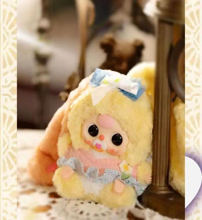 Nové dětské tříleté městečko Jasmine Rabbit 4. generace Blind Box Trendy hračka roztomilý ozdobný model pro dívky narozeninové dárky