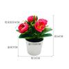 Rose Synthetic Miniature Arrangement With Handmade Craft For Wedding Photography And