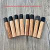 1 Piece Japanese Classic Octagonal For Diy Semi-Finished Handmade Damascus Steel Wood Material Kitchen Knife Handle