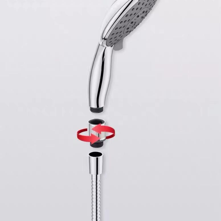 Universal Handheld Shower Flow Control Valve with Stop Function