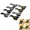 4/8pcs Acoustic Guitar Anti-Scratch Guard Plate Dragon Bird Guitar Pickguard Self Adhesive Scratch Plate Easy Install