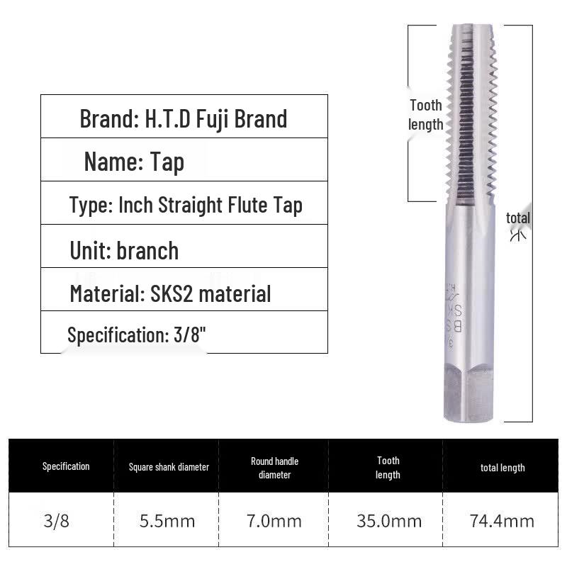 H.T.D Fuji Imperial Thread Taps