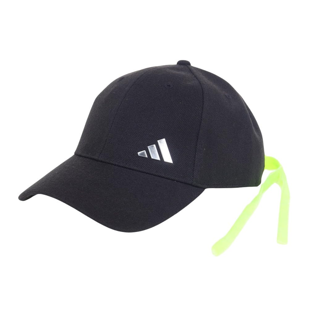 

Golf Cap Metal Logo Ribbon Cap Black Free Size [Adidas Golf] Women s