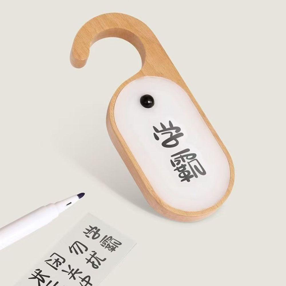 Hook Design LED Hanging Lamp DIY Wooden  Atmosphere Lamp Motion Sensor Night Light  Corridor