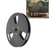 1Celsius4 5 Inch Empty Tape Reel Fit for   Reel To Reel ABS Vintage Open Reel Sound Tape Empty Reel with 3 Holes