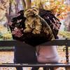 Black Yorkshire Terrier Pattern, Automatic Folding Umbrella, Portable and Foldable Design, 8 Ribs, a Christmas or Birthday Gift.