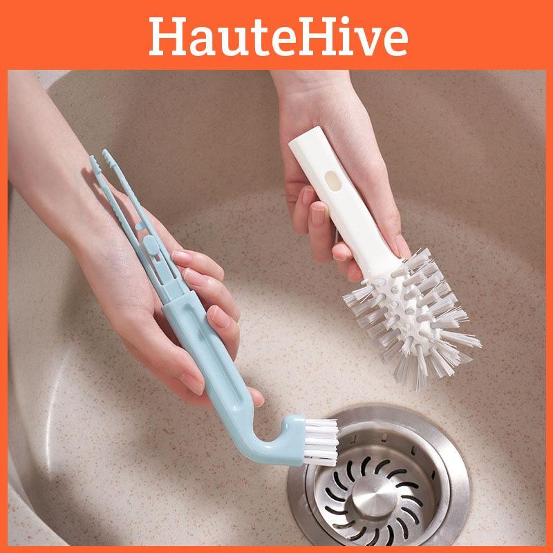 Dual Head Gap Cleaning Brush For Sink Drains And Tight Spaces Material Plastic