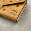 [Pre-Owned] Iconic Laurel Leaf Lock Detachable Chain Shoulder Strap Canvas And Leather Crossbody Wallet Large - Excellent #M9HJE0