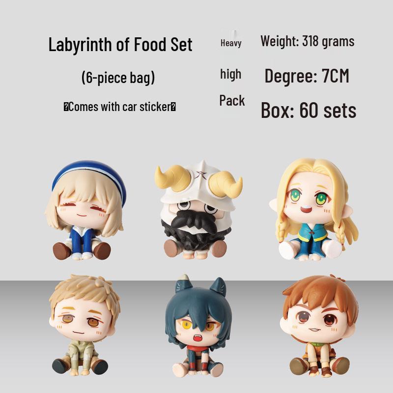 Anime Figure Q Version Marusil Ornament - Popular Car Decoration Model