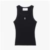 Ami Small Heart Logo Tank Top Women Sleeveless   Ftp811 Je0117 045