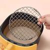 Round Shape BBQ Cooling Rack with Foot Baking Rack Grilling Mat Grill Mesh  Home Kitchen