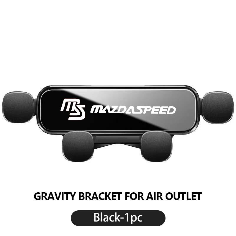 For Mazda Car Gravity Phone Holder GPS Stand Air Vent Clip Auto Accessories 3 6 CX5 2 CX3 CX9 MX5 RX8 Axela Demio Atenza MS