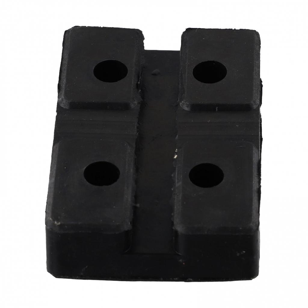 Safe Lifting with Heavy Duty Rubber Support Block Prevents Damage