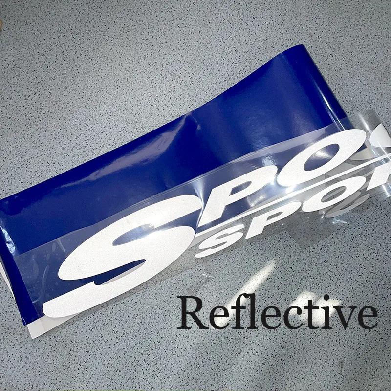 Front Windshield Sticker Car Vinyl Sticker Universal Waterproof Race Car Body Truck Bumper Rear Window Decal