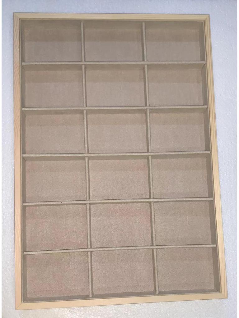 Minimalist Solid Wood Jewelry Display Tray for Rings, Necklaces, Bracelets, Watches, and Bangles