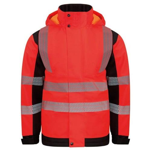 Korntex Mens Copenhagen Hi-Vis Soft Shell Jacket