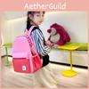 Trendy Color Block Design Large Capacity Backpack For Children Perfect For School