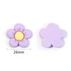 20pcs Flatback Resin Flowers Colorful Cute Flower Cabochon Scrapbooking For Home Decor DIY Crafts Clothing Hairpin Accessories