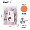 Nail Art Sand Disc for Polishing, Shaping, and Filing Extension Nails - 100 Pieces
