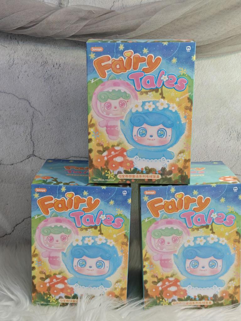 Genuine Q.Kid Fairy Tale Series Vinyl Plush Blind Box Cute Doll Model Decorative Pendant Collection Toy Mystery Box Child Gift