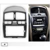 9 Inch Car Fascia Radio Panel Compatible for Hyundai Santafe 2000-2012 Dash Kit Install Facia Console Bezel Plate 9inch Adapter Trim Cover