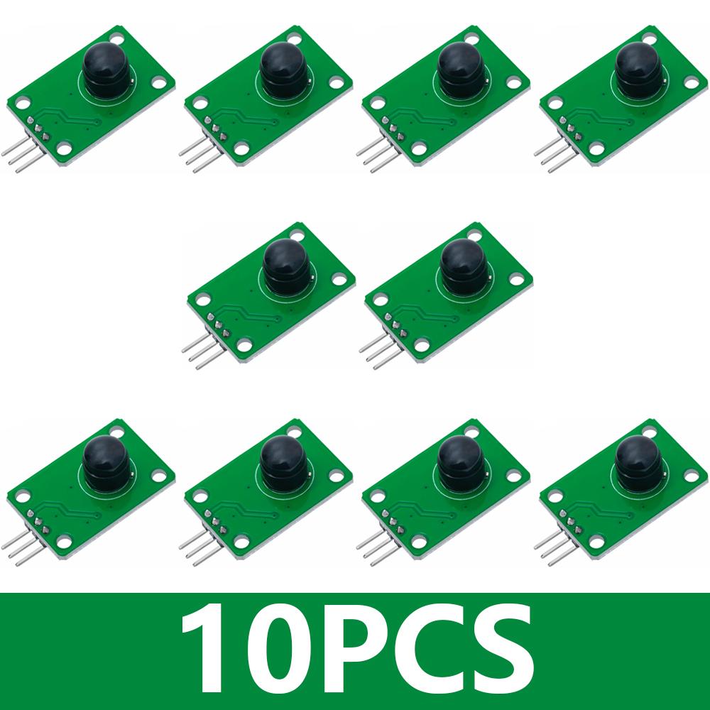 1~10PCS 120 degree Pyroelectric Infrared sensor Human Body Detecting PIR Motion Sensor Module for Arduino MCU Board Module