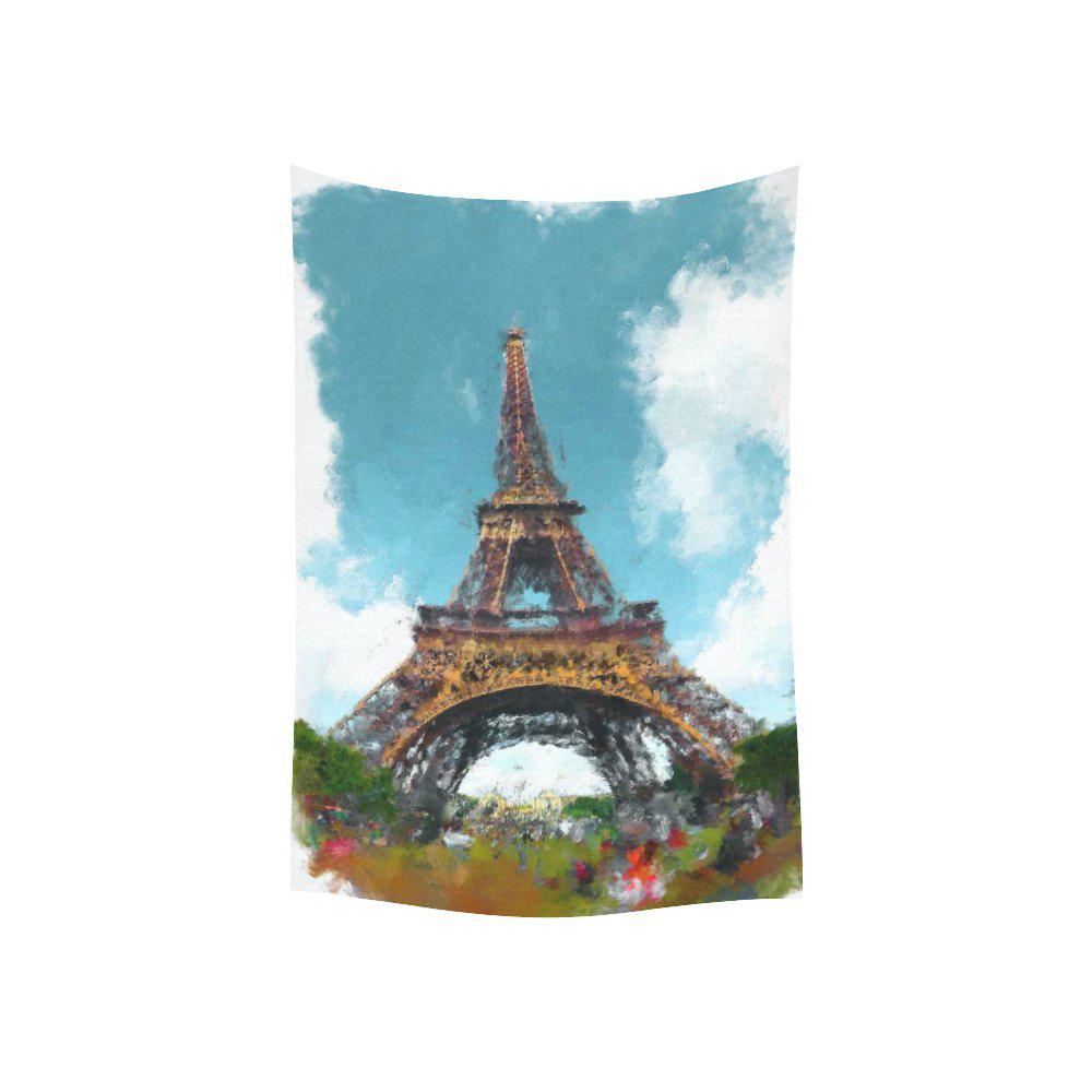 City Landmark Wall Art Home Decor Oil Painting Paris Eiffel Tower Tapestry 40x60inch 150x100cm Buy At A Low Prices On Joom E Commerce Platform