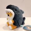 Kawaii Anime Hobby Tempura Fried Shrimp Shark Cat Cartoon Cute Kitten Plush Doll Keychain Bag Pendant Kids Girls Birthday Gift