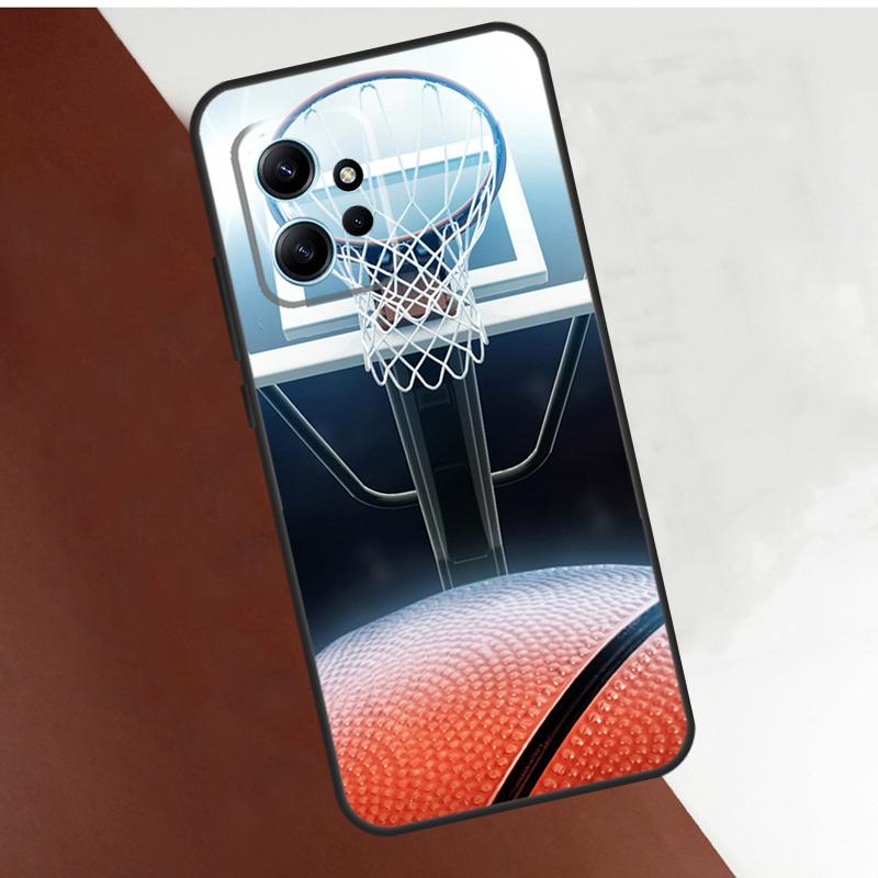Basketball Case For Xiaomi Redmi Note 14 13 9 10 11 12 Pro 11S 12S Cover For Redmi 15 C 13C 12C 10C 14C