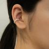 [White Gold] Twinkle Cubic Ear Cuff