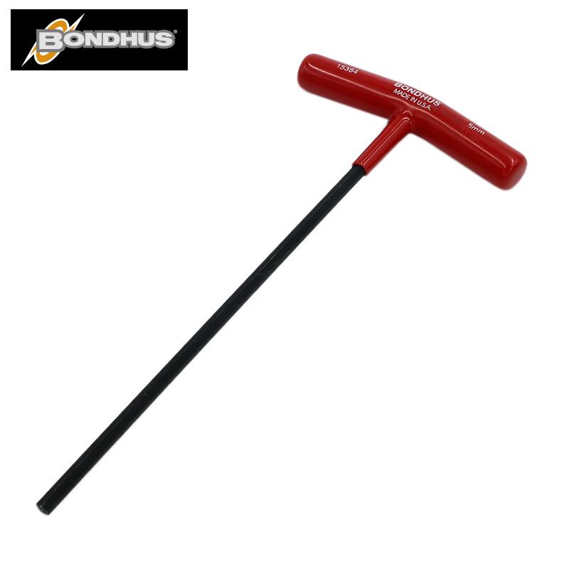 BONDHUS T-Handle Metric Extra-Long Hex Wrench 5mm