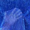 3mm Straight Flat Sequins Embroidered Robust Beads Embroidery Mesh Wedding Dress Children's Clothing Sequin Fabric By The Yard