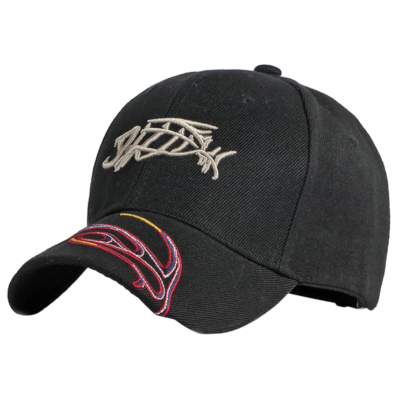 

Логотип с узором пламени Английская гора CA885 [Белый клык] Кепка, Буквы, Шляпа, На открытом воздухе, Альпинизм, Ходьба, Рыбалка, Женщины, Мужчины, (черный) чёрный