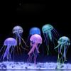 Floating Fluorescent Small Silicone Artificial Jellyfish Aquarium Tank Landscape Ornament Artificial Jellyfish Home Decor