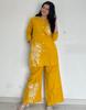 Indian Women Designer Kurta Pant Cord Set Bollywood Top Tunic Kurti Pure Cotton Dress