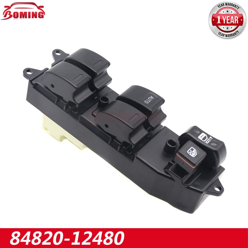 Black Car Electric Power Window Switch 84820-12480 For Toyota Camry XLE SIENNA RAV4 Prius 84820AA070 8482012460 8482001021