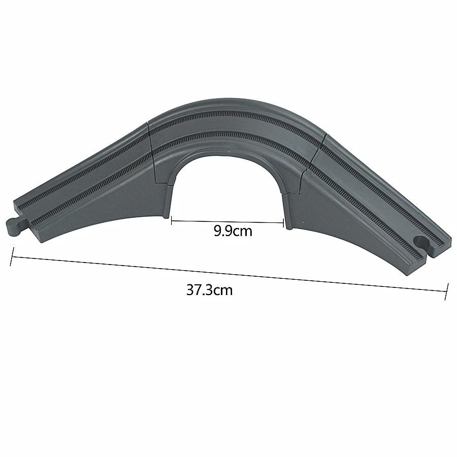 Non-Toxic Wooden Railway Connect Fixer Train Track Accessories Connector Tracffic Light Toys Holder Fit Brio Wooden Track Toys Educational