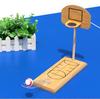 Klassisches Mini Tisch-Basketball Wurfbord Spiel Aktivitätsspielzeug Kinder Holz Tisch-Basketball Wurfwettbewerb