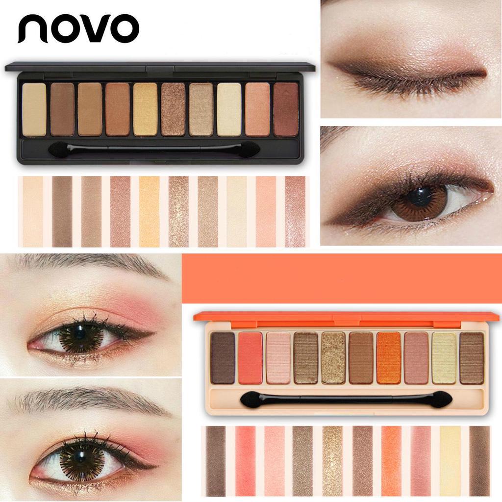 Tencolor Buy Ten Color Eyeshadow Plate Coffee Grapefruit Ice Cream Milk Durable ...