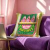 Sardines Canned Square Double-Sided printed Pillow Case Bedroom Bedside Pillow Sofa Cushion Cover