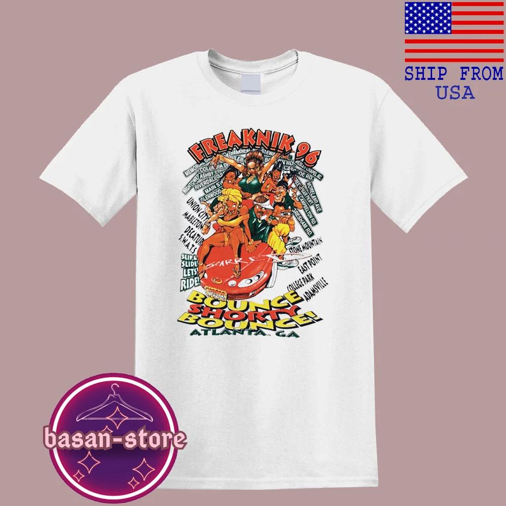 

Freaknik 96 Atlanta Men s White T-Shirt Tee Top Unisex L