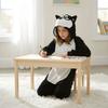 Piżama Onesie Kigurumi Kostium Przebranie Czarny Husky Dzieci 125 - 135Cm