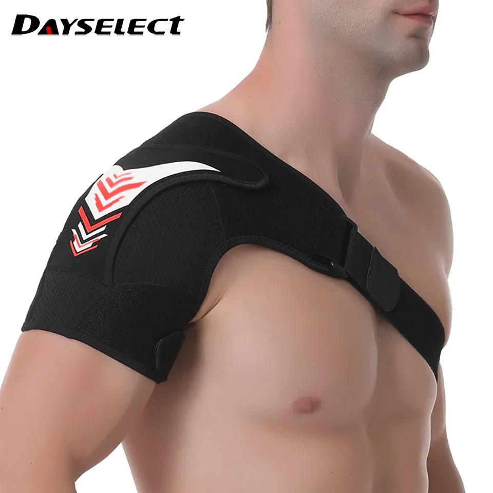 

Sports Breathable Shoulder Pads Adjustable Pressure Shoulder Pads Anti-Slip Weight Lifting For Fitness Shoulder Sprain Men Women