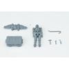 HiPlay Chieftain Continent 3-Minute Plan Series Mobile Unit Team Set of 6 Approx. 3cm Color-Coded Plastic Model Assembly Kit