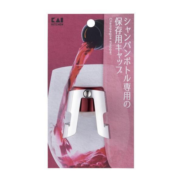 KAI Champagne Bottle Stopper Cap DH8224 1 pc
