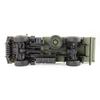 1/36 Military Transportation Truck Toy Car Vehicle Diecast Miniature Model Doors Openable Collection Gift For Boy Children