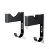 2 Pieces Baseball Rack Wall Mount Curved Cradle Athletic Gears
