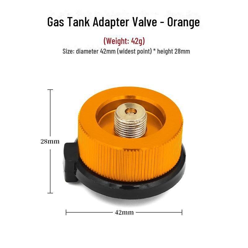 Self-Locking Outdoor Camping Stove Converter: Multifunctional Gas Tank Adapter